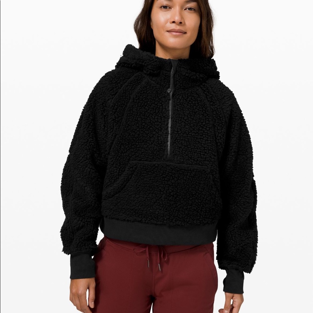Lululemon Scuba Oversized Sherpa 1/2 Zip